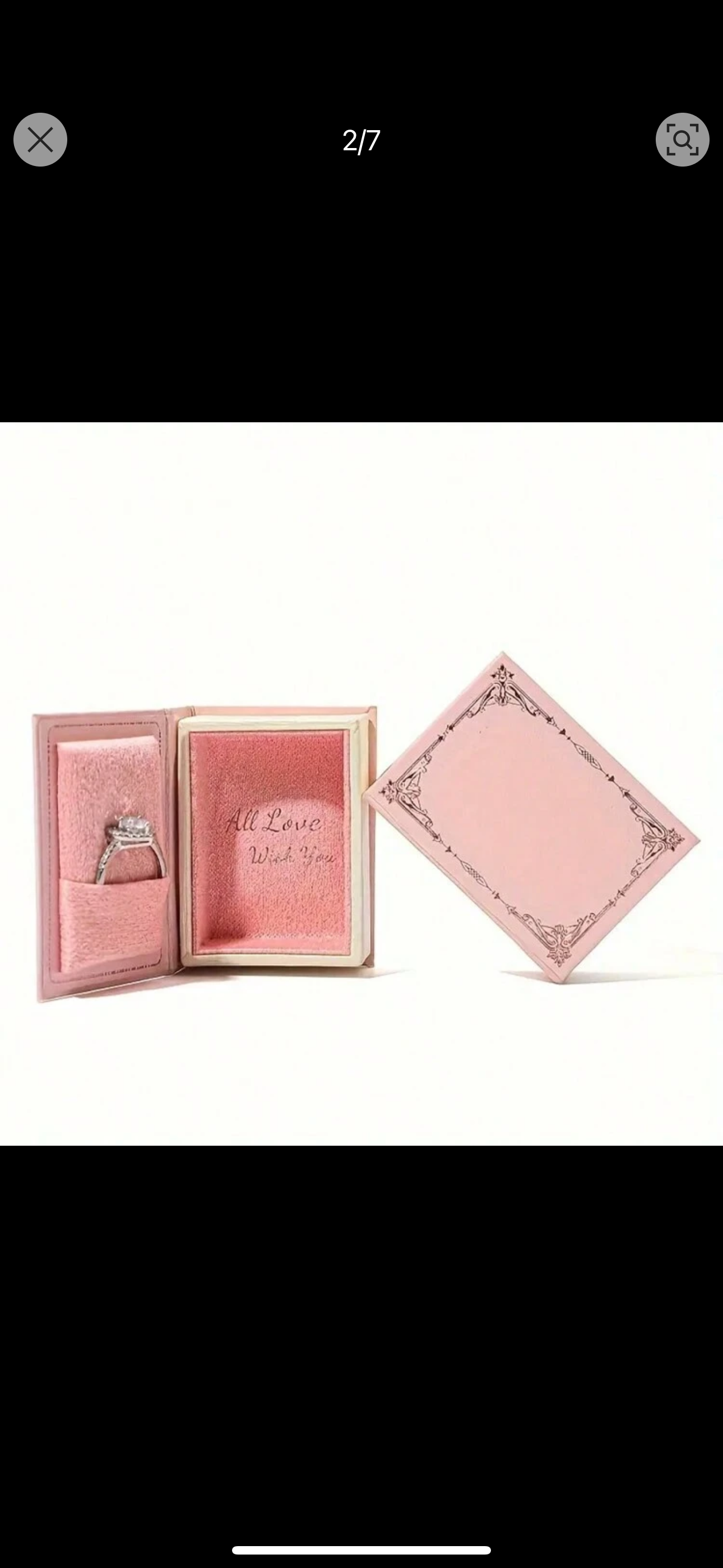 Vintage Ring Book Box