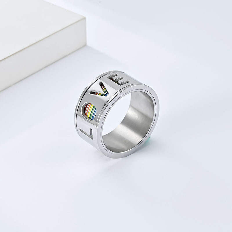 Love Is Love Spinner Ring