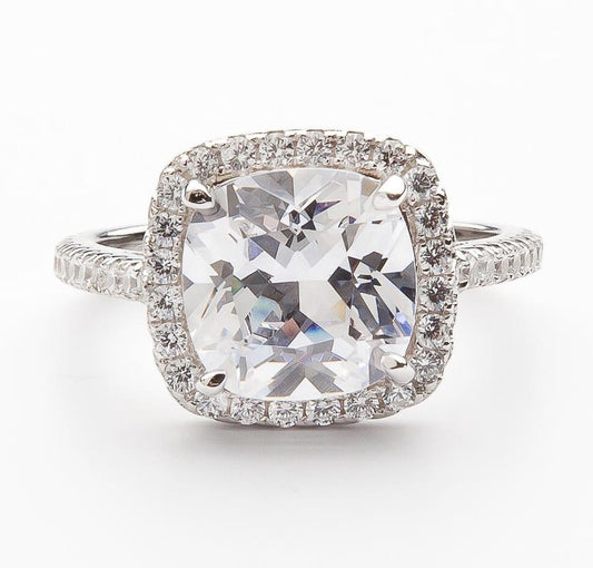 Sterling Silver Hollywood Cubic Zirconia Rings