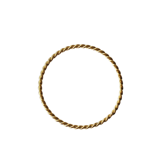 Gold tone Stainless Steel Harper Fashion Ring