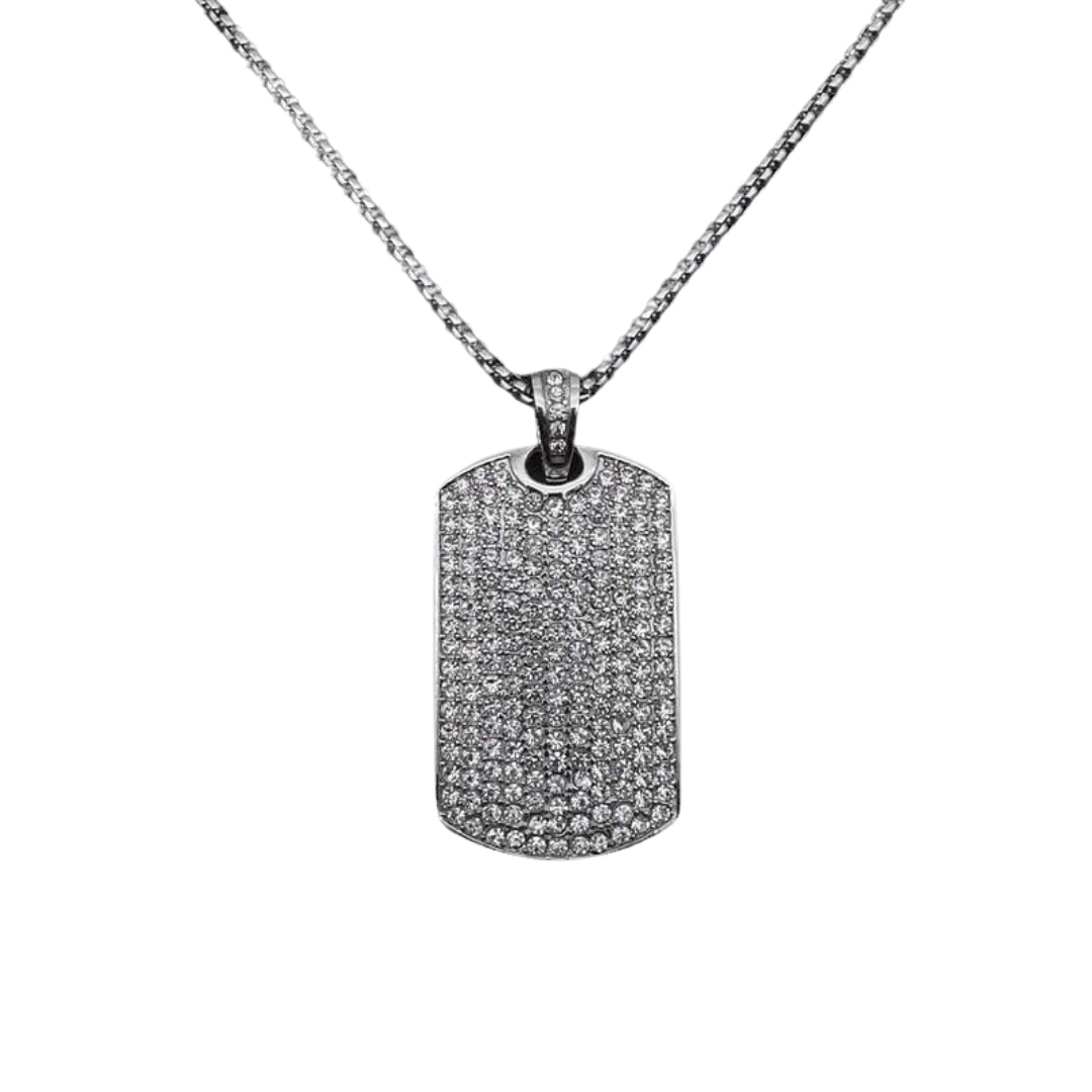 Austin Dog Tag Necklace