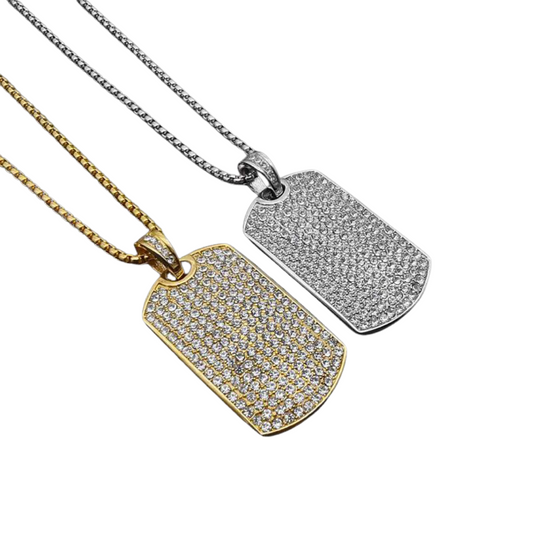 Austin Dog Tag Necklace