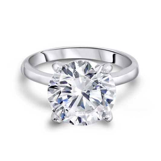 FIFTH AVENUE - Women's 925 Sterling Silver Ring - Cubic Zirconia Ring