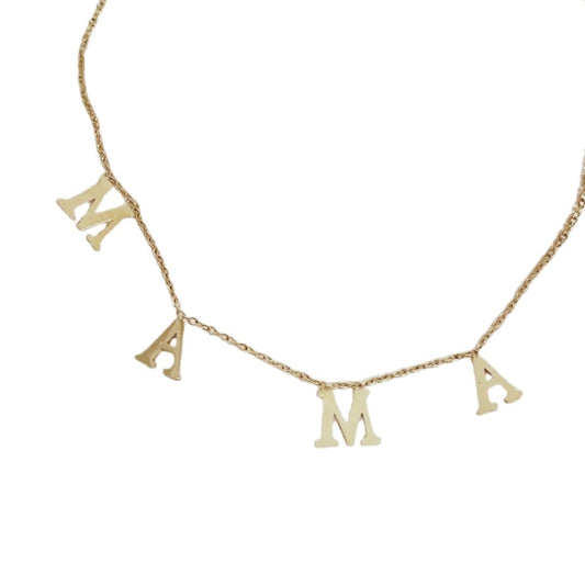 Golden Mama Stainless Steel Chain Necklace