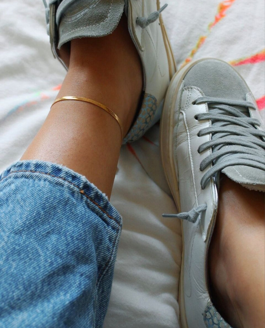 Stainless Steel Gabriella Chain Anklet