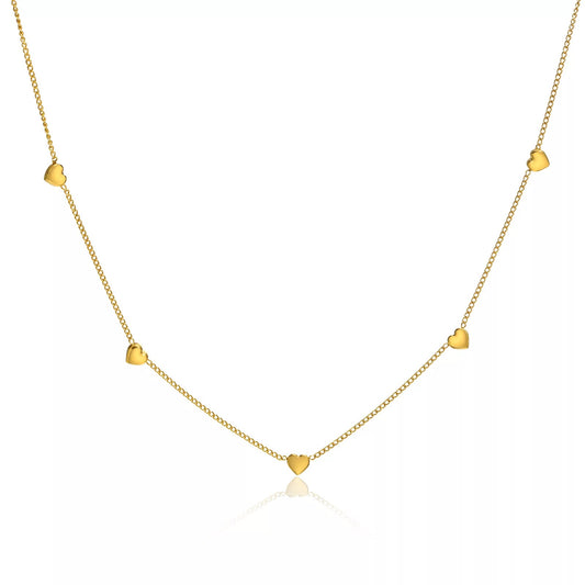 Dainty Hearts Necklace