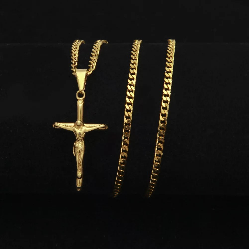 Crucifix Pendant Necklace