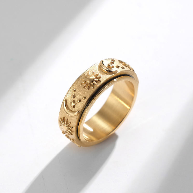 Celestial Spinner Ring