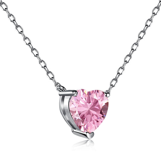 Pink Stole My Heart Necklace