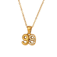 Dainty Birth Year Necklace