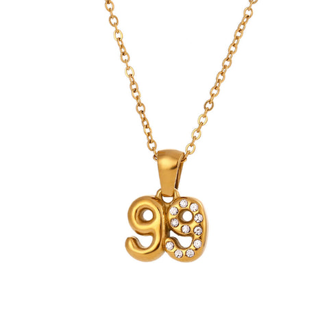 Dainty Birth Year Necklace