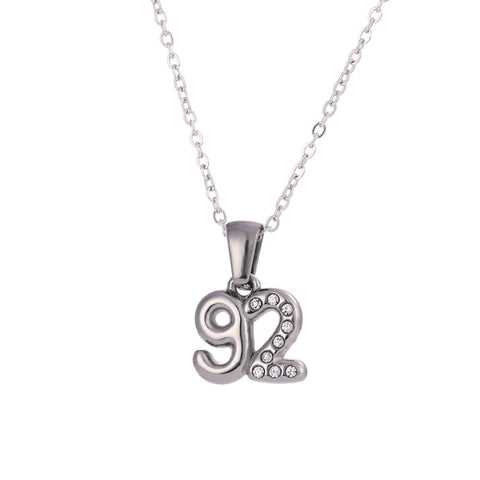 Dainty Birth Year Necklace