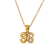 Dainty Birth Year Necklace