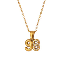 Dainty Birth Year Necklace