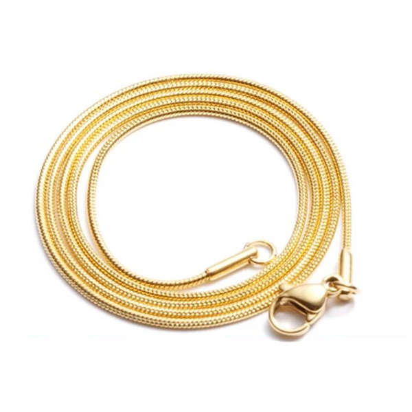Golden Michelle Stainless Steel Chain Necklace