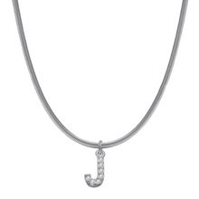 Herringbone Initial Necklace