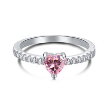 Verona Pink Heart Ring