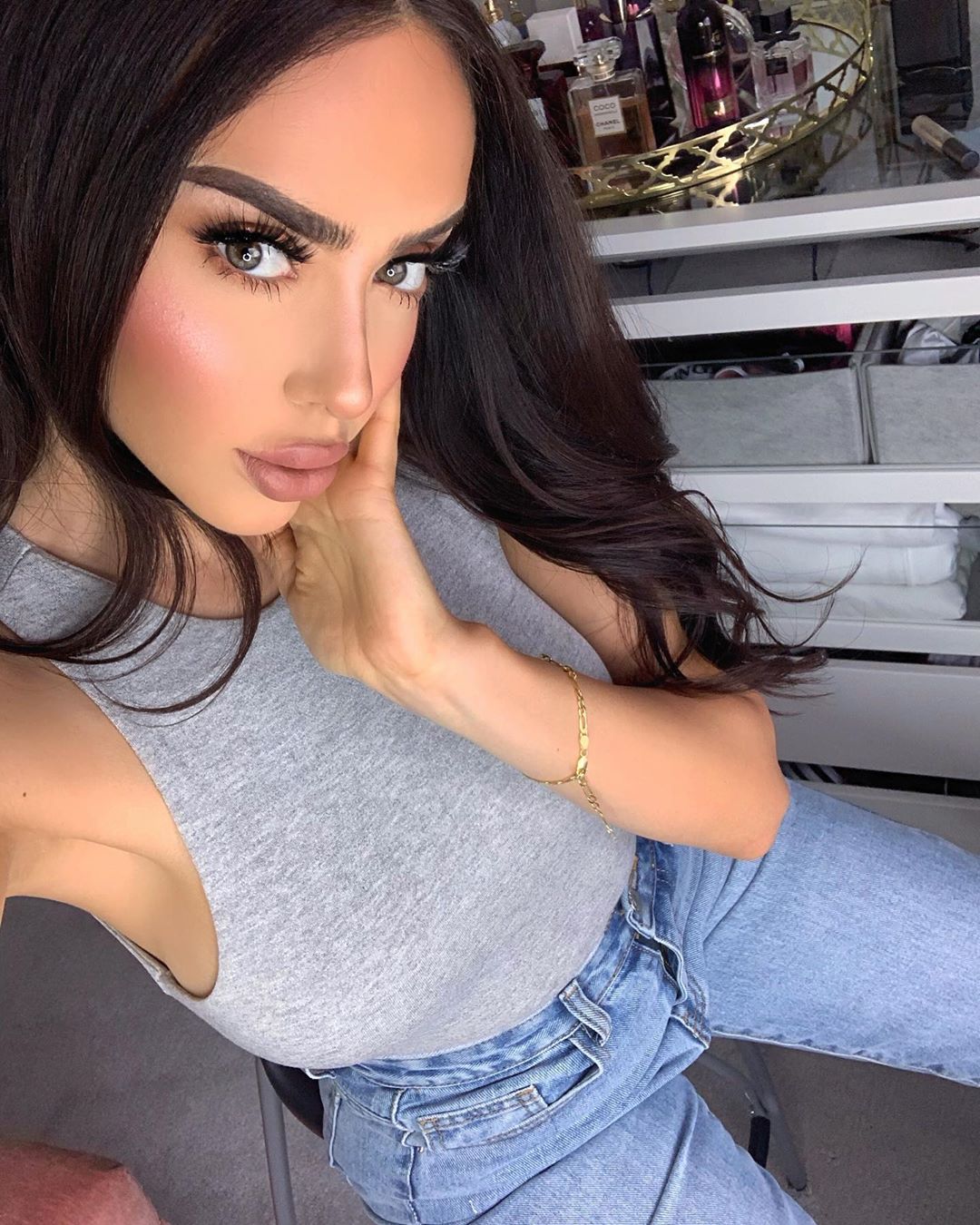 Sterling Silver 925 Figaro Bracelet