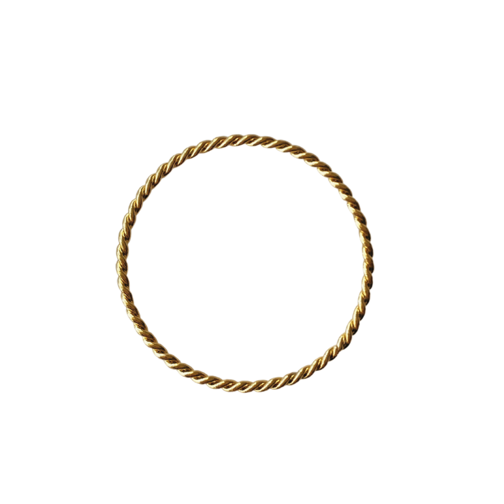 Gold tone Stainless Steel Harper Fashion Ring