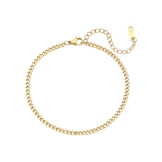 Letty Curb Link Anklet