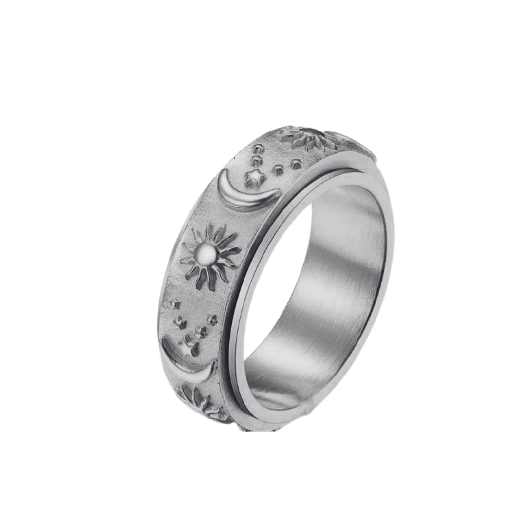 Celestial Spinner Ring