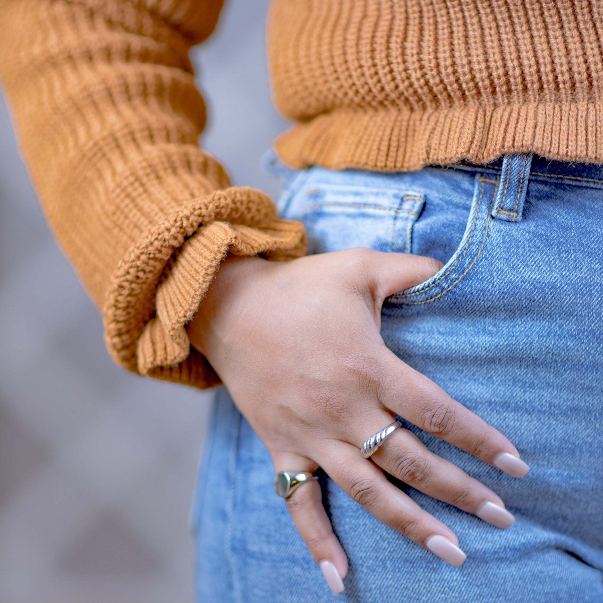 Croissant-Inspired Camilla Fashion Ring