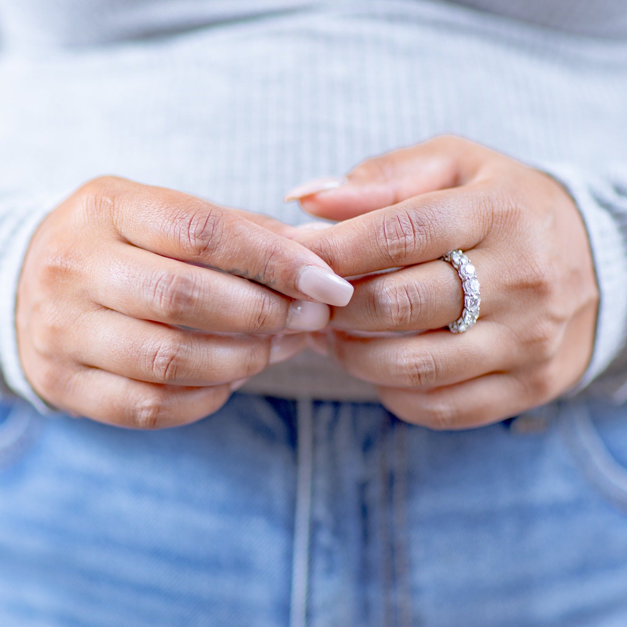 Sterling Silver 925 Nolita Eternity Band