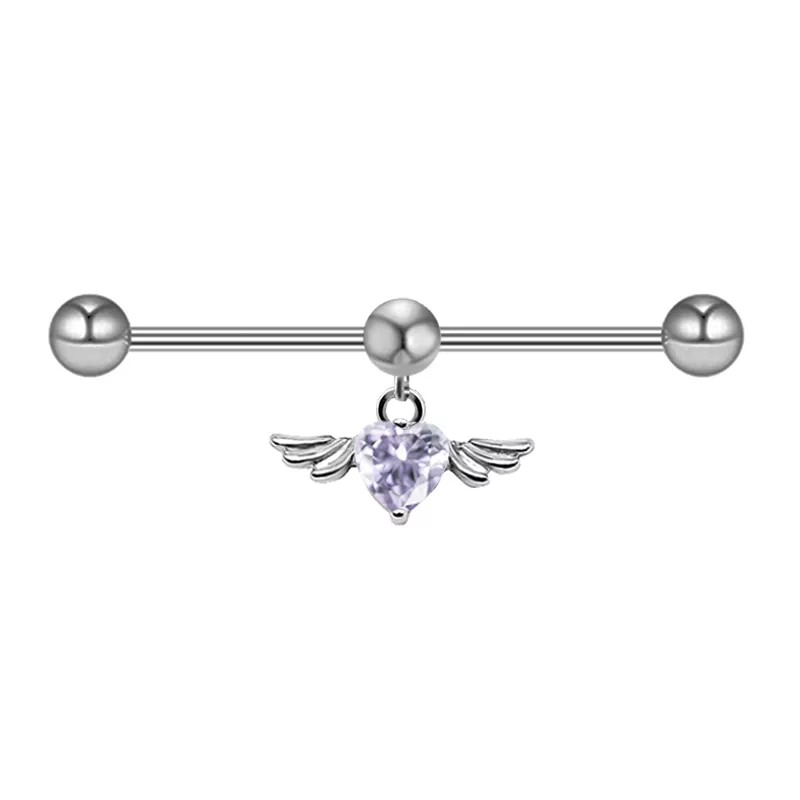 Heart of an Angel Industrial Barbell