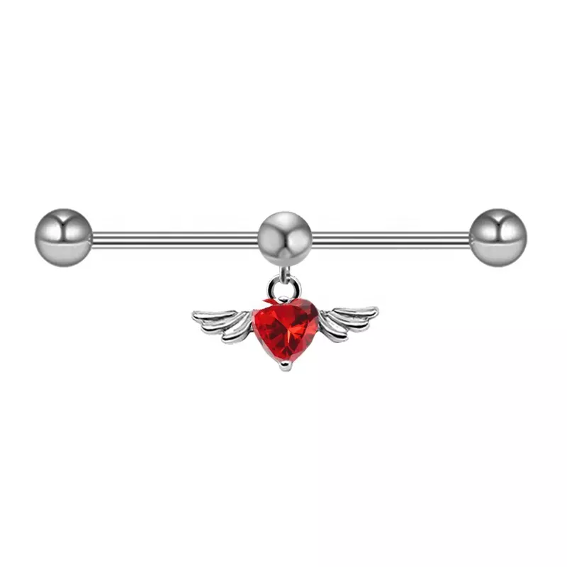 Heart of an Angel Industrial Barbell