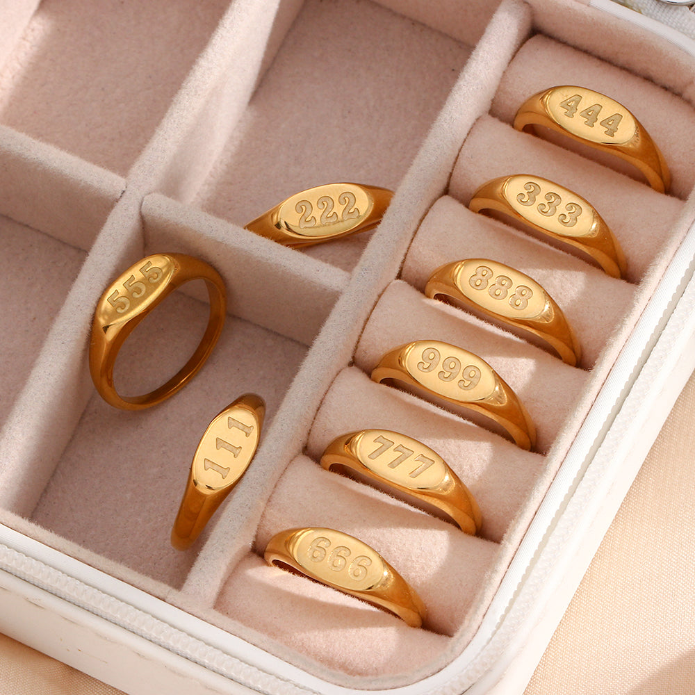 Angel Number Ring