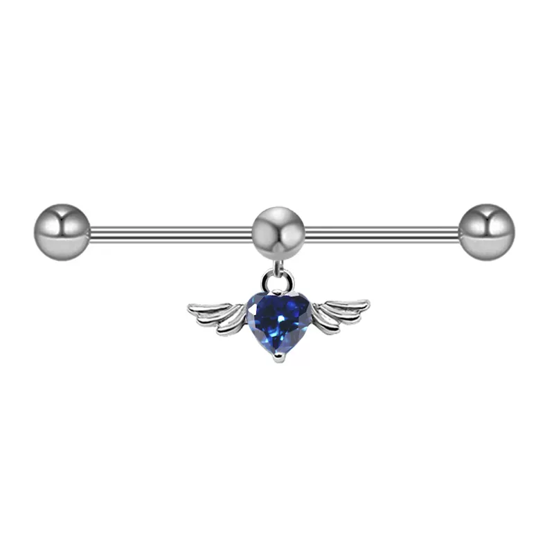 Heart of an Angel Industrial Barbell