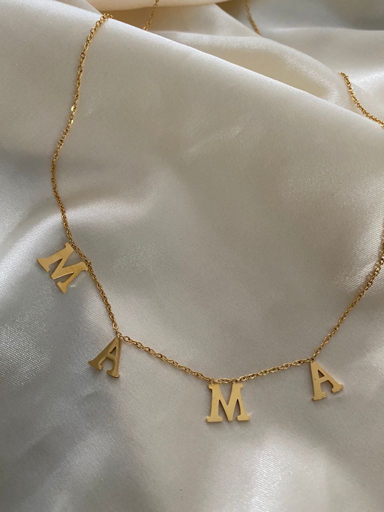 Golden Mama Stainless Steel Chain Necklace