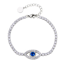 Icy Evil Eye Bracelet