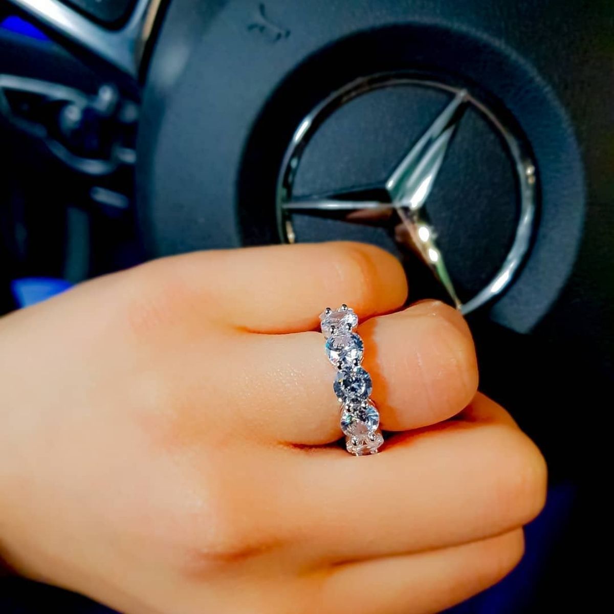 Sterling Silver 925 Nolita Eternity Band