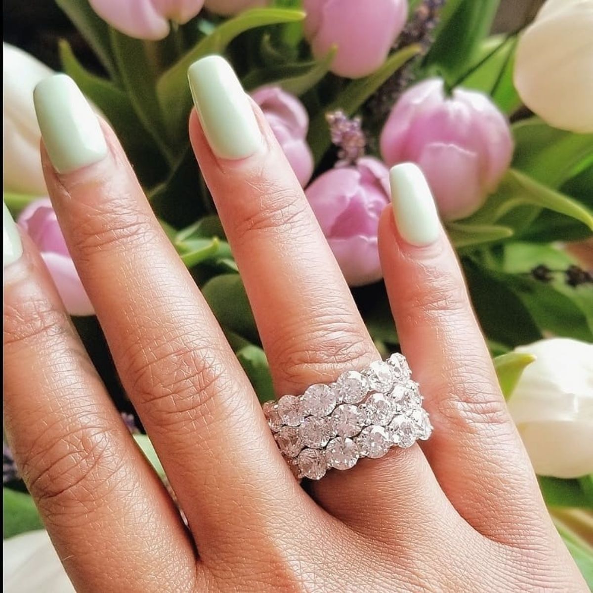 Sterling Silver 925 Nolita Eternity Band