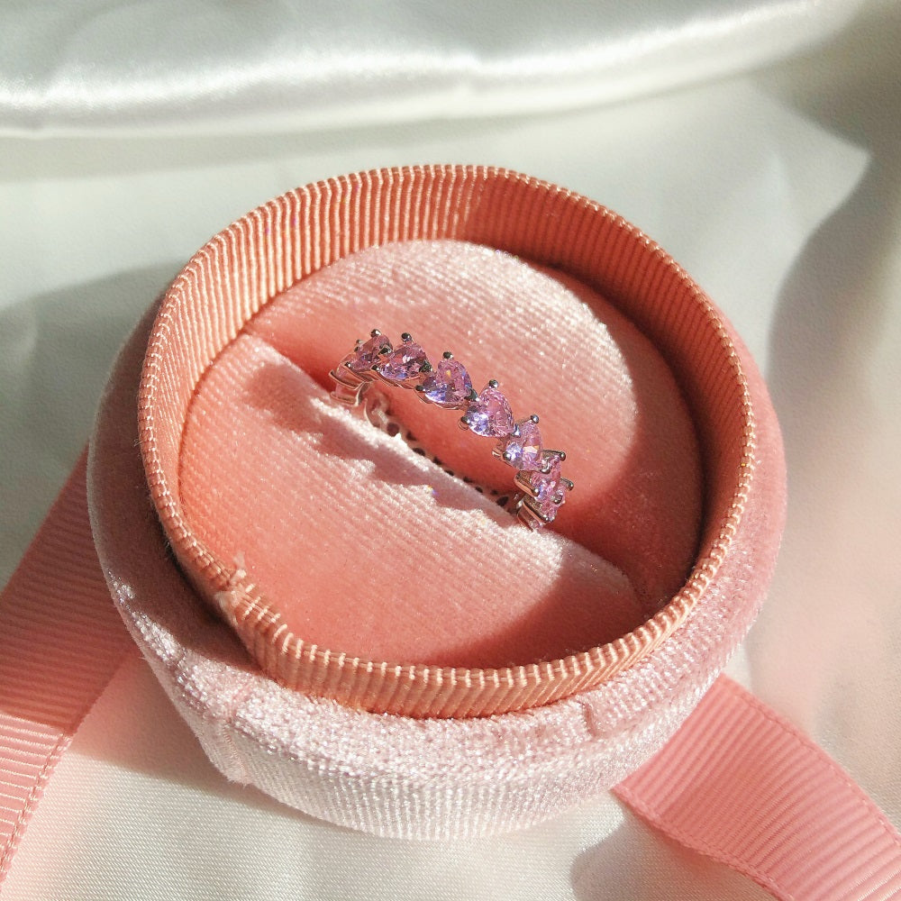 Pink Endless Love Ring
