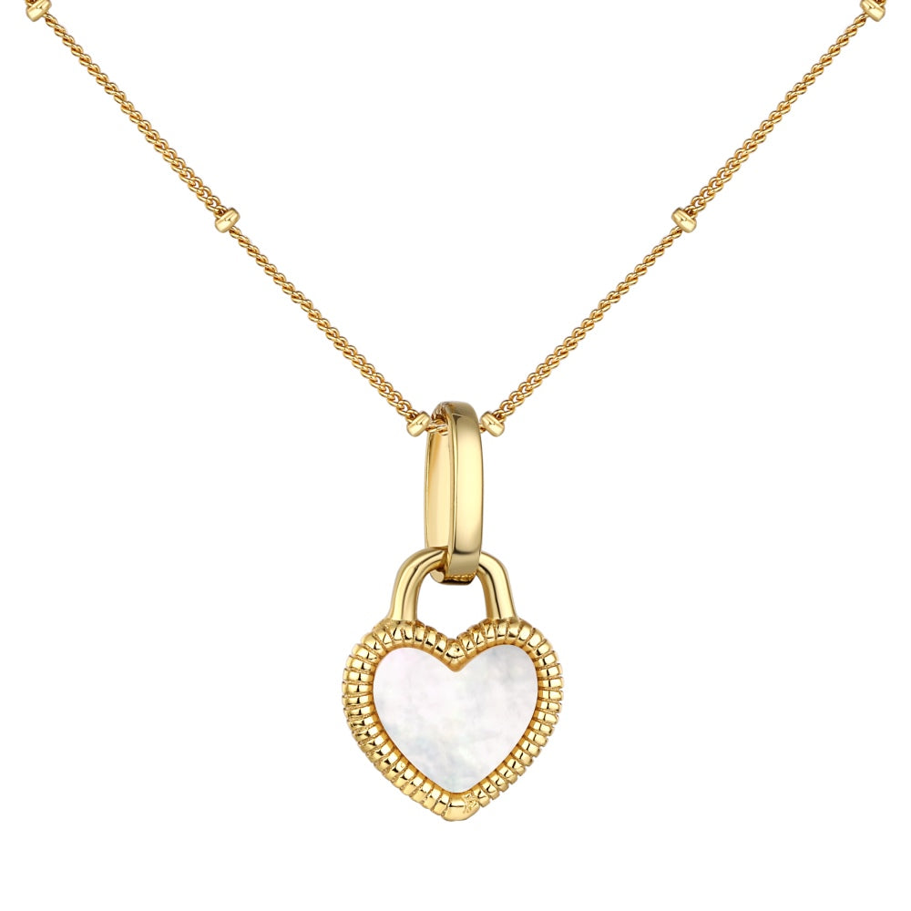 Heart of Pearl Necklace
