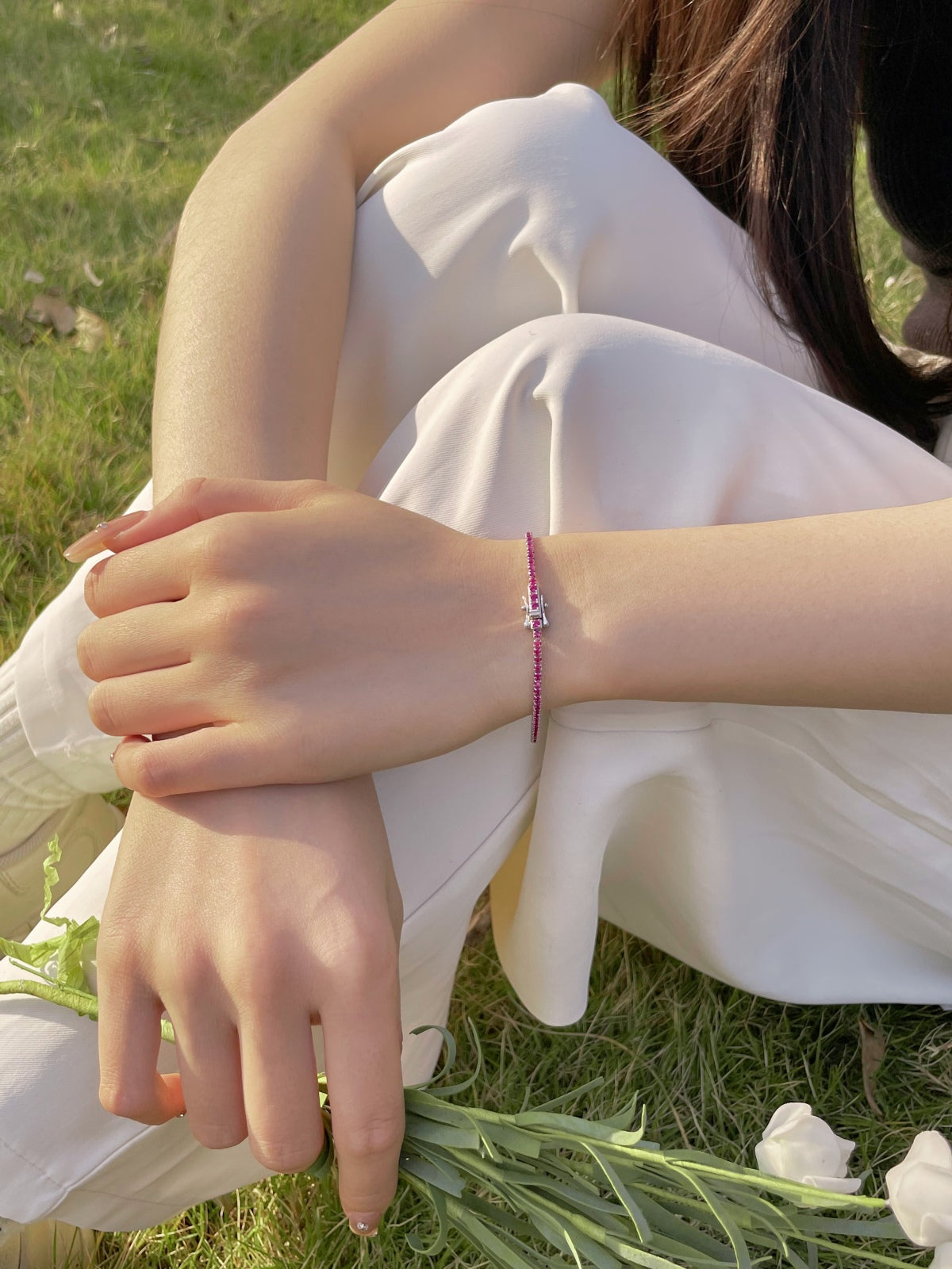 Gianna Bracelet- Pink