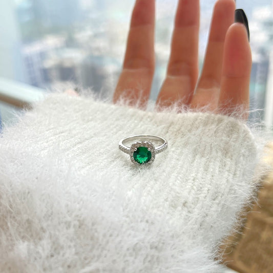 Emerald Morocco Ring