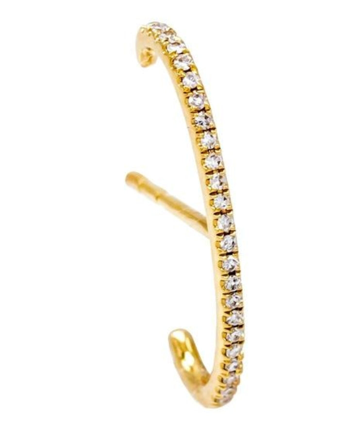 Silver Jada Dainty Earrings