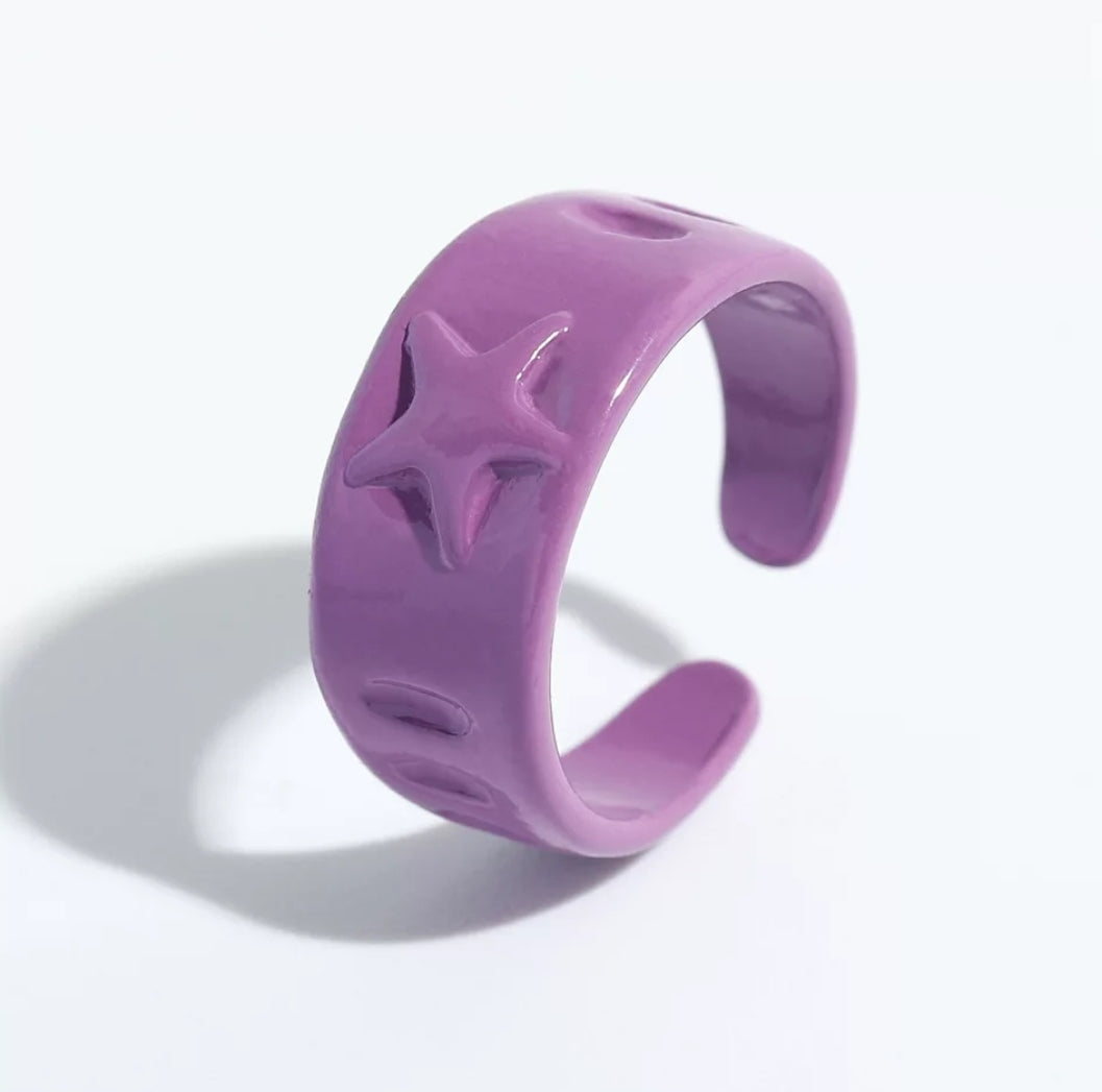 Adjustable Your A Star Glazd Jewels Fashion Rings