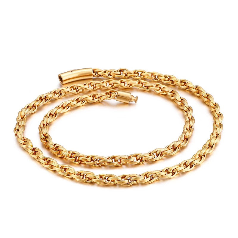 Stainless Steel Unisex Xavier Chain