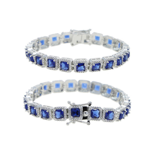Icy Sapphire Bracelet
