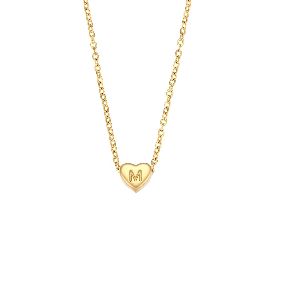 Sweetheart Initial Necklace