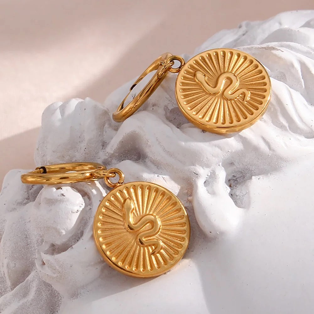 Cleo Serpent Earrings