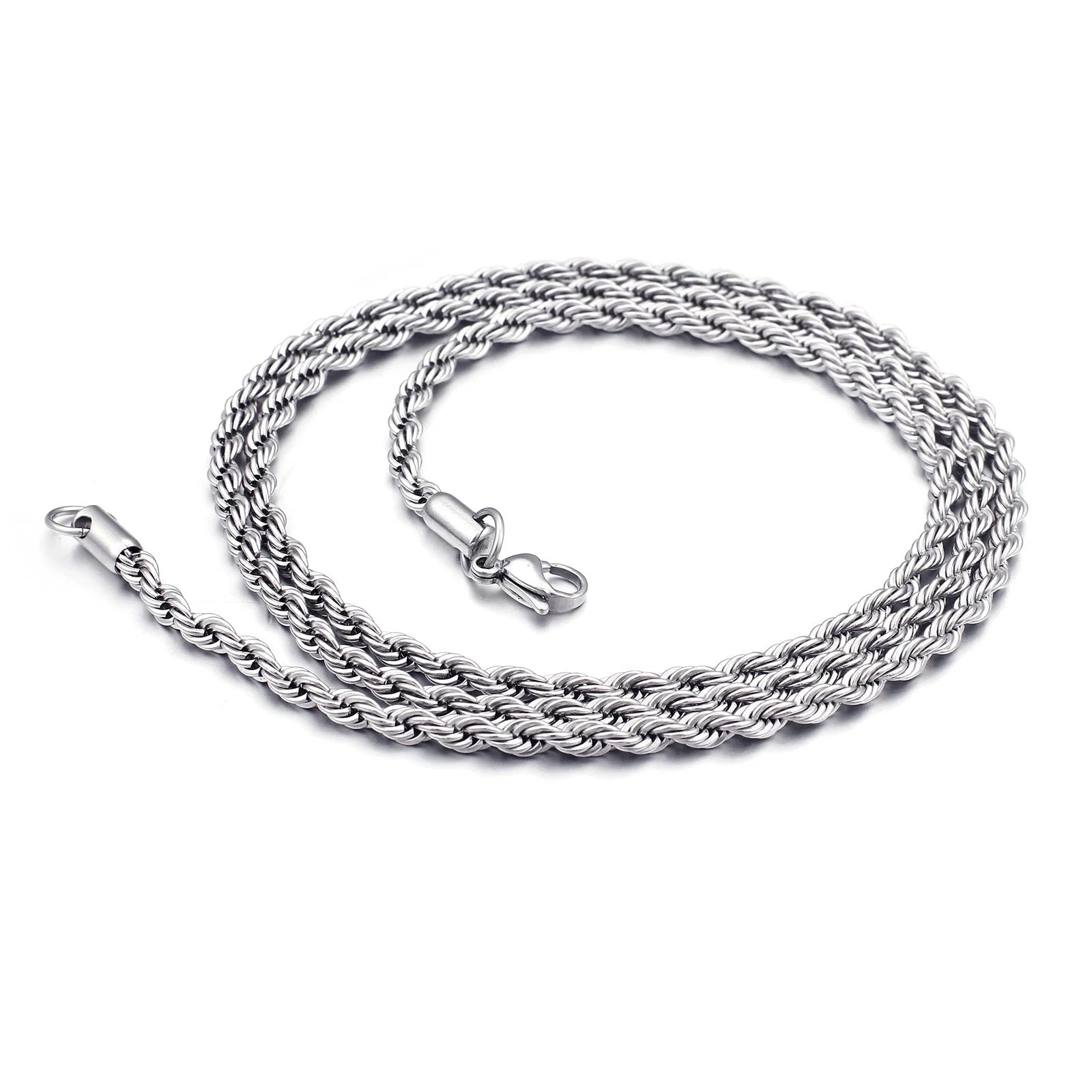 22 Inch Stainless Steel Jaxon Chain Necklace