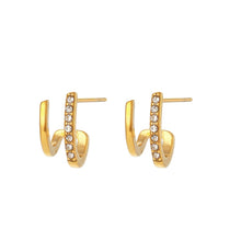 Erin Faux Double Earring