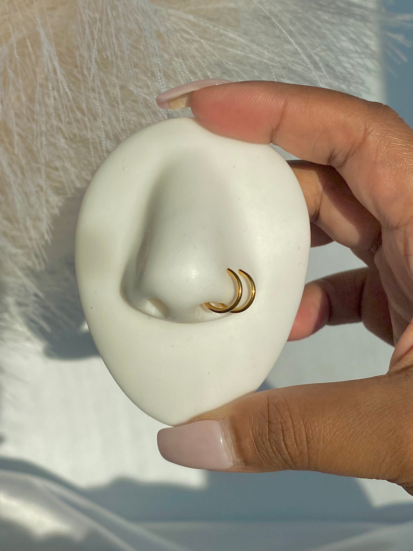 Faux Double Nose Cuff