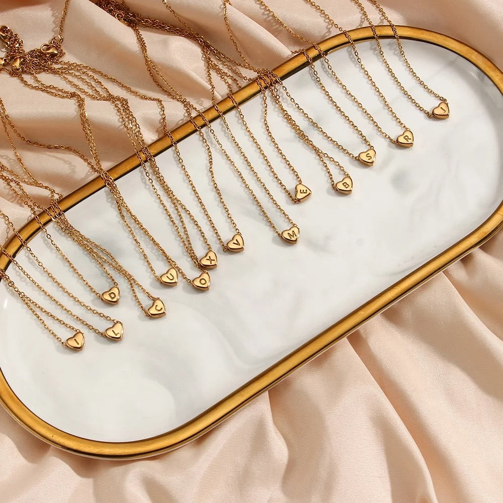 Sweetheart Initial Necklace