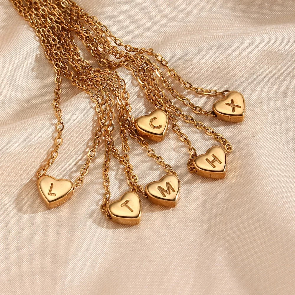 Sweetheart Initial Necklace